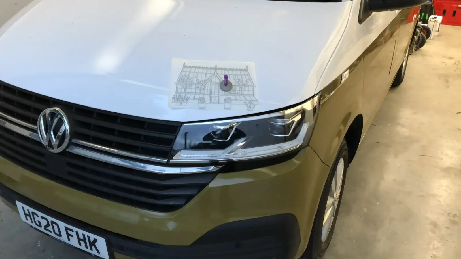 Partial van wrap by V Signs for Apex EC — branded side panel and rear doors, Rake Hampshire